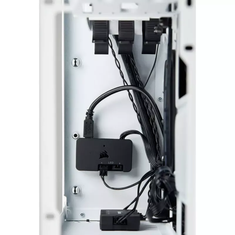 Corsair Crystal 280X Micro ATX biela PC skriňa