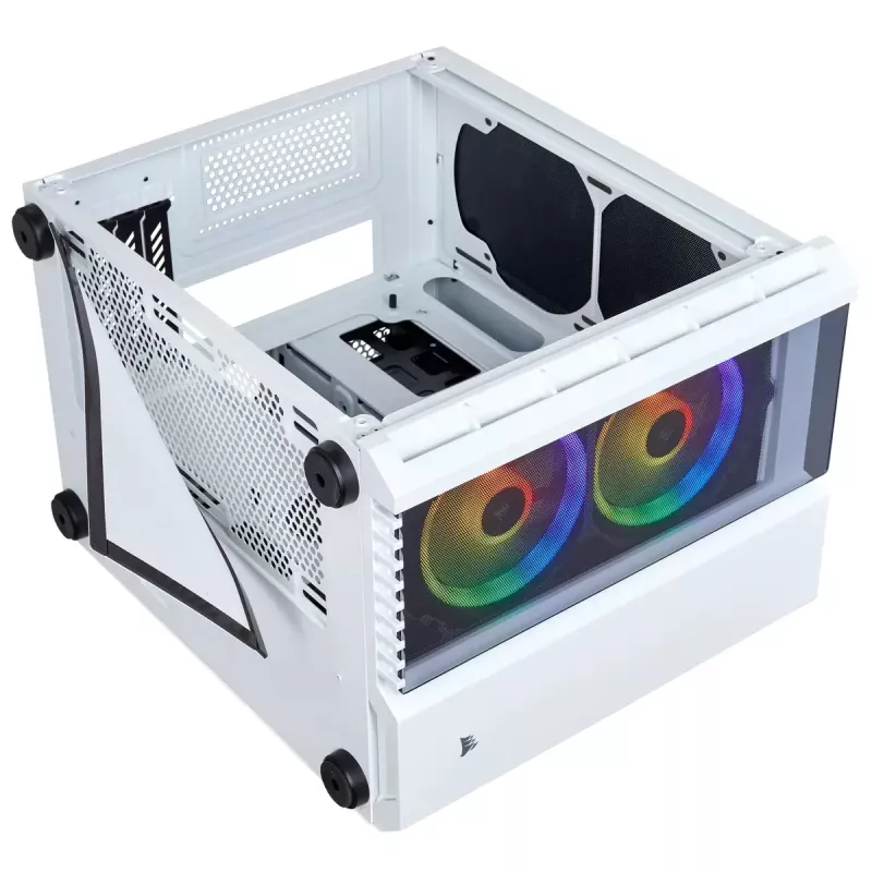 Corsair Crystal 280X Micro ATX biela PC skriňa