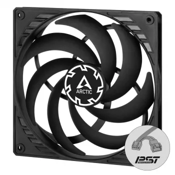 ARCTIC P14 tenký PWM PST tlakovo optimalizovaný 140 mm PWM ventilátor s integrovaným Y-káblom
