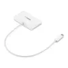 StarTech.com 3-portový USB-C hub s Gigabit Ethernet – USB-C na 3x USB-A – USB 3.0 hub – biely