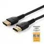 StarTech.com 0,9 m (3ft) tenký HDMI 2.0 kábel, flexibilný, Premium certifikovaný HDMI kábel s Ethernetom, UHD 4K 60Hz HDR10, robustný dizajn s aramidovým vláknom a TPE plášťom