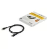 StarTech.com 0,9 m (3ft) tenký HDMI 2.0 kábel, flexibilný, Premium certifikovaný HDMI kábel s Ethernetom, UHD 4K 60Hz HDR10, robustný dizajn s aramidovým vláknom a TPE plášťom