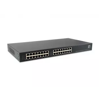 LevelOne POH-1620 16-portový High-Power-PoE-Midspan hub, 400 W