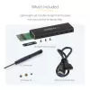 StarTech.com M.2 SSD puzdro pre M.2 SATA SSD – USB 3.0 (5 Gbit/s) s UASP