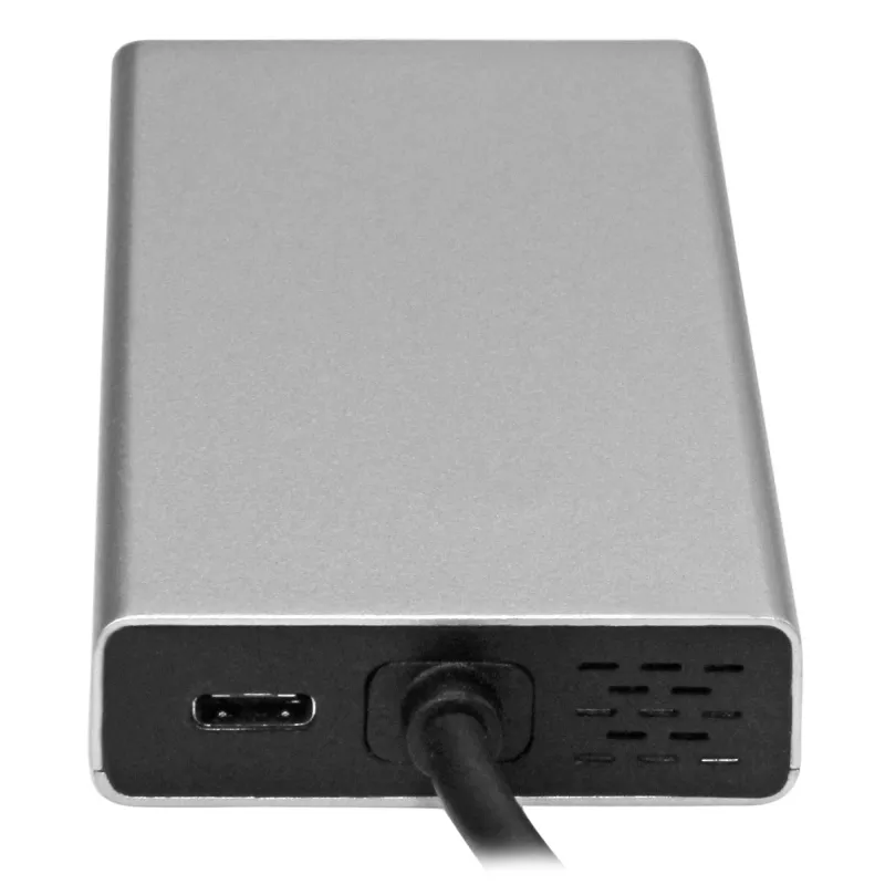 StarTech.com USB-C multiport adaptér – USB-C cestovná dokovacia stanica s 4K HDMI – 60 W Power Delivery Pass-Through, GbE, 2 porty USB-A 3.0 hub – prenosný mini USB Type-C dock pre notebooky