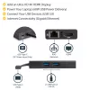StarTech.com USB-C multiport adaptér – USB-C cestovná dokovacia stanica s 4K HDMI – 60 W Power Delivery Pass-Through, GbE, 2 porty USB-A 3.0 hub – prenosný mini USB Type-C dock pre notebooky