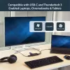 StarTech.com USB-C multiport adaptér – USB-C cestovná dokovacia stanica s 4K HDMI – 60 W Power Delivery Pass-Through, GbE, 2 porty USB-A 3.0 hub – prenosný mini USB Type-C dock pre notebooky
