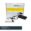 StarTech.com USB-C multiport adaptér – USB-C cestovná dokovacia stanica s 4K HDMI – 60 W Power Delivery Pass-Through, GbE, 2 porty USB-A 3.0 hub – prenosný mini USB Type-C dock pre notebooky