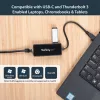 StarTech.com USB-C na Gigabit sieťový adaptér s dodatočným USB 3.0 portom