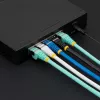 StarTech.com 10m CAT6a Ethernet kábel - aqua - Low Smoke Zero Halogen (LSZH) - 10GbE 500MHz 100W PoE++ Snagless RJ-45 s odľahčením ťahu S/FTP sieťový patch kábel