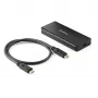 StarTech.com M2E1BRU31C puzdro na SSD M.2 NVMe PCIe, USB-C 10 Gbit/s (USB 3.2 Gen 2), odolný hliník, M-Key, IP67, kompatibilné s Thunderbolt 3, čierne