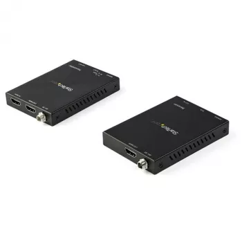 StarTech.com HDMI over CAT6 predlžovacia sada - 4K 60Hz, 3840 x 2160 pixelov, AV vysielač & prijímač, 50 m, káblové, čierna, HDCP