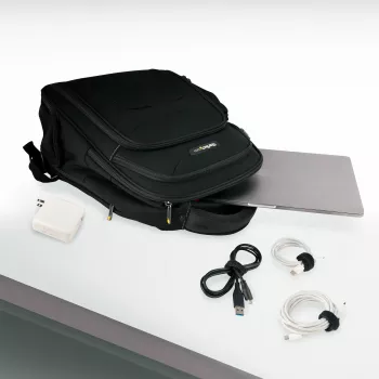 StarTech.com 6in suchý zips na káble – balenie 50 ks – čierna – opakovane použiteľné pásky na káble – nastaviteľné a flexibilné – organizér na káble/zväzok pre manažment káblov – viazače na drôty