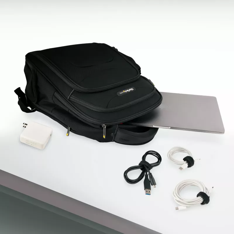 StarTech.com 6in suchý zips na káble – balenie 50 ks – čierna – opakovane použiteľné pásky na káble – nastaviteľné a flexibilné – organizér na káble/zväzok pre manažment káblov – viazače na drôty