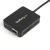 StarTech.com USB 3.0 na optický konvertor – Kompaktný USB na Open-SFP adaptér – USB na Gigabit sieťový adaptér – USB 3.0 optický adaptér, kompatibilný s multimódovým (MMF)/singlemódovým vláknom (SMF)