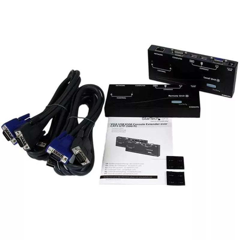 StarTech.com USB VGA KVM konzolový extender cez CAT5 UTP (500 ft)