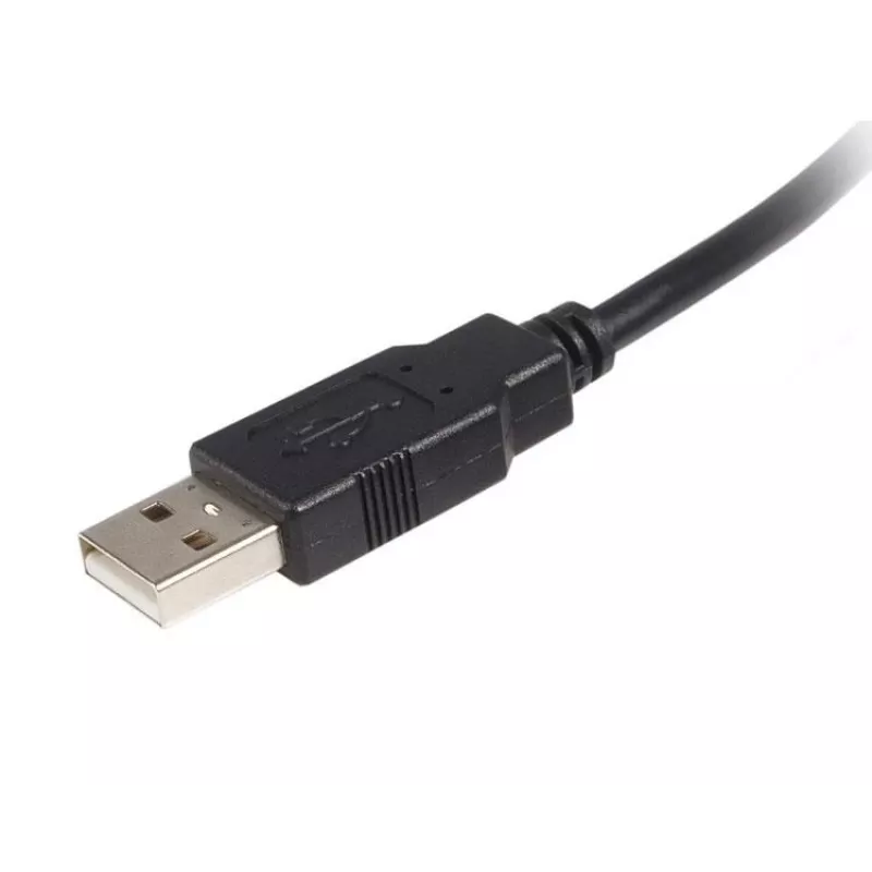 StarTech.com 2m USB 2.0 A na B kábel – M/M, 2 m, USB A, USB B, USB 2.0, konektor samec/konektor samec, čierna
