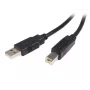 StarTech.com 3m USB 2.0 A na B kábel - M/M, 3 m, USB A, USB B, USB 2.0, konektor samec/konektor samec, čierna