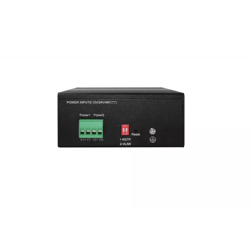 Managed Switch LevelOne Hilbert 10-portový priemyselný Gigabit PoE Smart Lite Switch