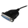 StarTech.com 6 ft USB na DB25 paralelný adaptérový kábel pre tlačiareň - M/F