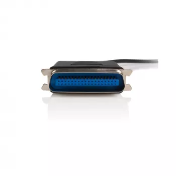 StarTech.com 6 ft USB na paralelný adaptér pre tlačiareň - M/M, čierna, Centronics, USB A, 1,9 m, konektor samec/konektor samec, USB A, Centronics 36