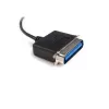StarTech.com ICUSB1284 adaptérový kábel USB na paralelnú tlačiareň, 1,8 m (6 ft), Centronics / IEEE 1284, USB 2.0, samec/samec