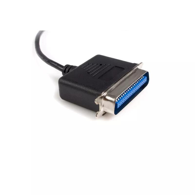 StarTech.com ICUSB1284 adaptérový kábel USB na paralelnú tlačiareň, 1,8 m (6 ft), Centronics / IEEE 1284, USB 2.0, samec/samec