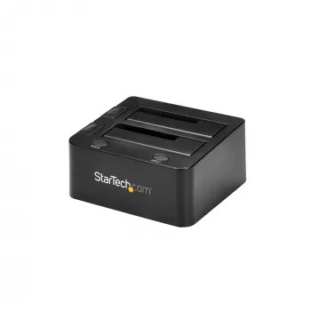 StarTech.com Dual-Bay USB 3.0 na SATA dokovacia stanica pre pevné disky, USB dok pre pevné disky, externá 2,5/3,5