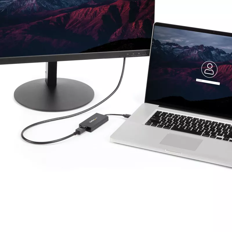 StarTech.com USB 3.0 na DisplayPort adaptér - DisplayLink certifikovaný - 4K 30Hz
