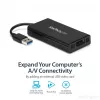 StarTech.com USB 3.0 na DisplayPort adaptér - DisplayLink certifikovaný - 4K 30Hz