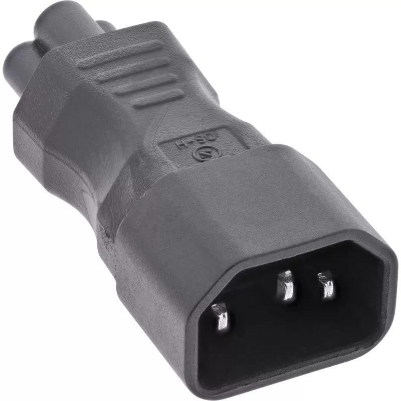InLine napájací adaptér IEC 60320 C14 / C5, 3-pinový, IEC zariadenie / notebook