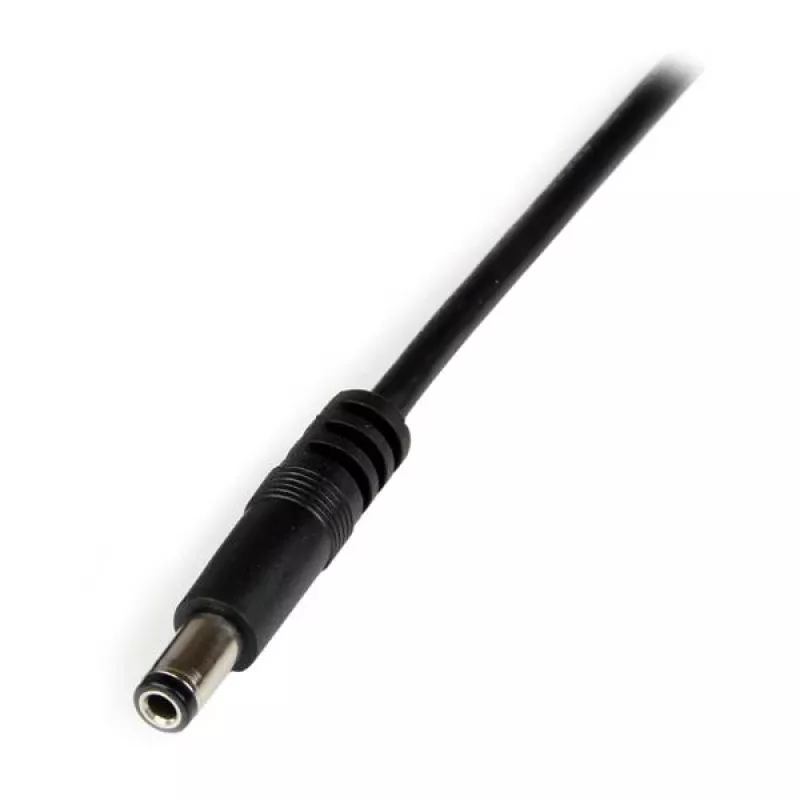 StarTech.com USB na 5,5 mm napájací kábel – typ N dutý konektor – 1 m, 1 m, USB A, dutý konektor typ N