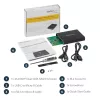 StarTech.com dvojslotové puzdro na disky pre M.2 SATA SSD - USB 3.1 (10 Gbit/s) - RAID