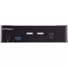 StarTech.com 2-portový HDMI KVM switch - jednomonitorový 4K 60Hz Ultra HD HDR - desktopový HDMI 2.0 KVM switch s 2-portovým USB 3.0 hubom (5 Gbit/s) a 4x USB 2.0 HID, audio - hotkey prepínanie - TAA