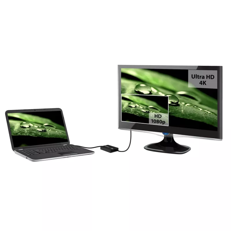 StarTech.com USB 3.0 na HDMI adaptér - 4K 30Hz Ultra HD - DisplayLink certifikovaný - USB Type-A na HDMI display adaptér konvertor pre monitor - externá video a grafická karta - Mac a Windows