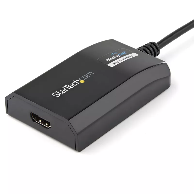 StarTech.com USB 3.0 na HDMI adaptér - DisplayLink certifikovaný - 1080p (1920x1200) - USB Type-A na HDMI display adaptér konvertor pre monitor - externá video a grafická karta - Windows/Mac
