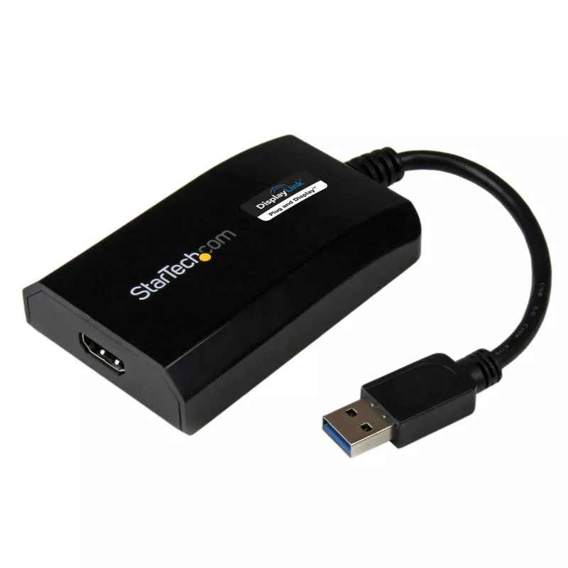 StarTech.com USB 3.0 na HDMI adaptér - DisplayLink certifikovaný - 1080p (1920x1200) - USB Type-A na HDMI display adaptér konvertor pre monitor - externá video a grafická karta - Windows/Mac