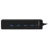 StarTech.com 4-portový prenosný SuperSpeed USB 3.0 hub s integrovaným káblom