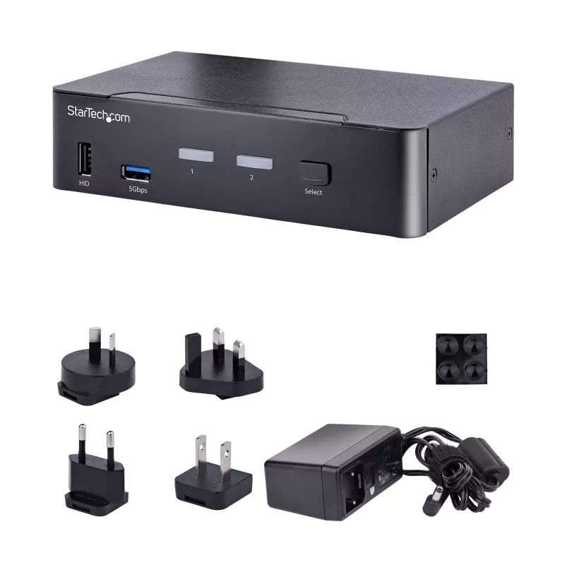 StarTech.com SV231DPUCA KVM switch čierny