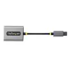 StarTech.com USB-C rozbočovač pre slúchadlá, USB Type-C adaptér pre dvojité headset s mikrofónovým vstupom, USB-C na 3,5-mm audio adaptér/slúchadlový dongle, USB-C na audio konektor samica/aux výstup, 24-bit DAC