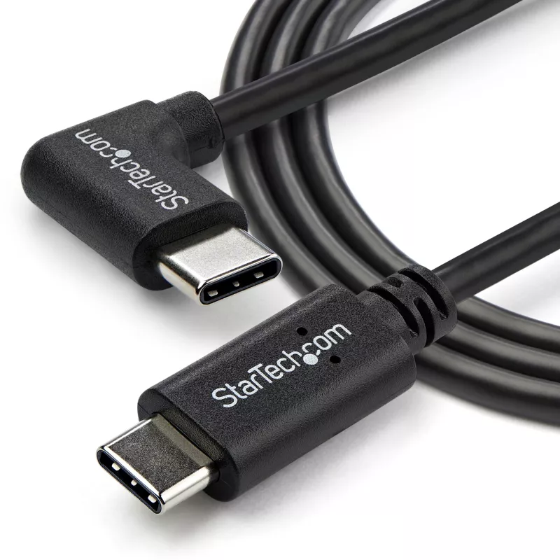 StarTech.com USB-C kábel s pravým uhlom - M/M - 1 m (3 ft.) - USB 2.0