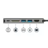 StarTech.com USB-C multiport adaptér, prenosný USB-C dock na 4K HDMI, 2x USB 3.0 hub, SD/SDHC, GbE, 60W PD pass-through – USB Type-C/Thunderbolt 3 – NAHRADENÉ DKT30CHSDPD1