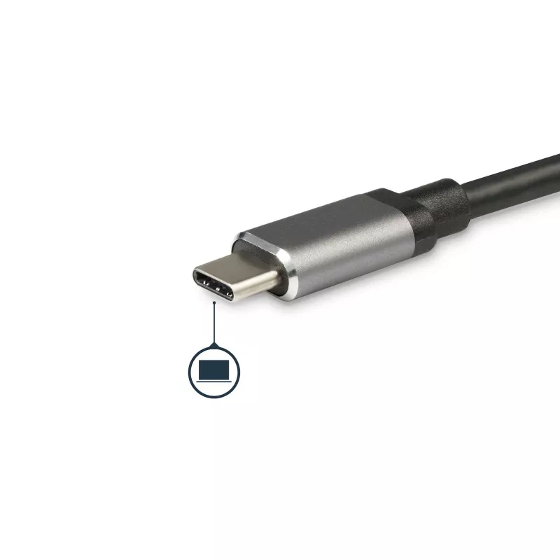 StarTech.com USB-C multiport adaptér, prenosný USB-C dock na 4K HDMI, 2x USB 3.0 hub, SD/SDHC, GbE, 60W PD pass-through – USB Type-C/Thunderbolt 3 – NAHRADENÉ DKT30CHSDPD1