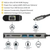 StarTech.com USB-C multiport adaptér, prenosný USB-C dock na 4K HDMI, 2x USB 3.0 hub, SD/SDHC, GbE, 60W PD pass-through – USB Type-C/Thunderbolt 3 – NAHRADENÉ DKT30CHSDPD1