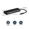 StarTech.com USB-C multiport adaptér, prenosný USB-C dock na 4K HDMI, 2x USB 3.0 hub, SD/SDHC, GbE, 60W PD pass-through – USB Type-C/Thunderbolt 3 – NAHRADENÉ DKT30CHSDPD1