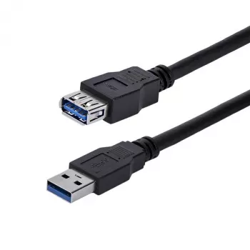 StarTech.com 1m čierny SuperSpeed USB 3.0 predlžovací kábel A na A - M/F