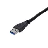 StarTech.com 1m čierny SuperSpeed USB 3.0 predlžovací kábel A na A - M/F
