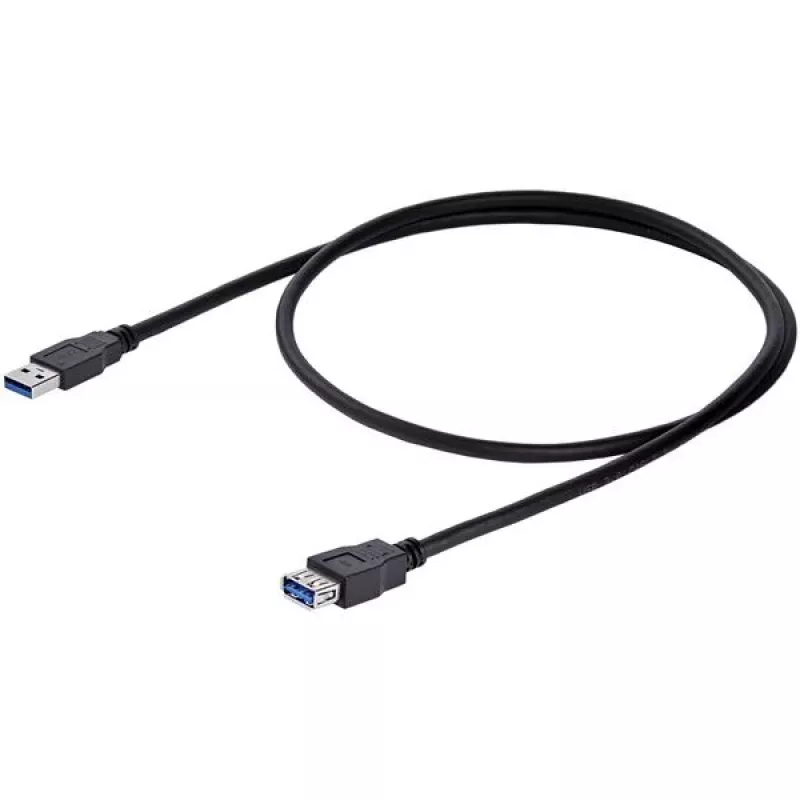 StarTech.com 1m čierny SuperSpeed USB 3.0 predlžovací kábel A na A - M/F