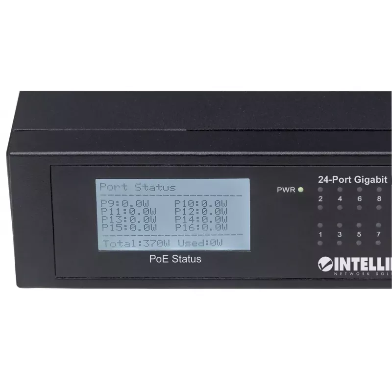 Nespravovaný switch Intellinet 24-portový Gigabit Ethernet PoE+ 561242