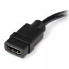 StarTech.com 8-palcový HDMI na DVI-D video kábel adaptér – HDMI konektor samica na DVI konektor samec